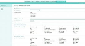 Adjust Approved Methods page to display current resource